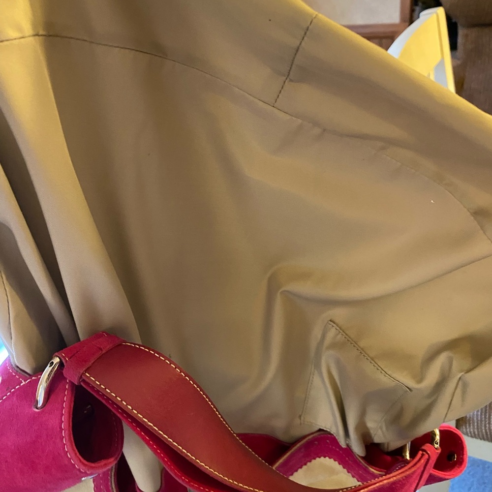 Burberry Cream and Pink Suede Hobo - Picture 7 of 10